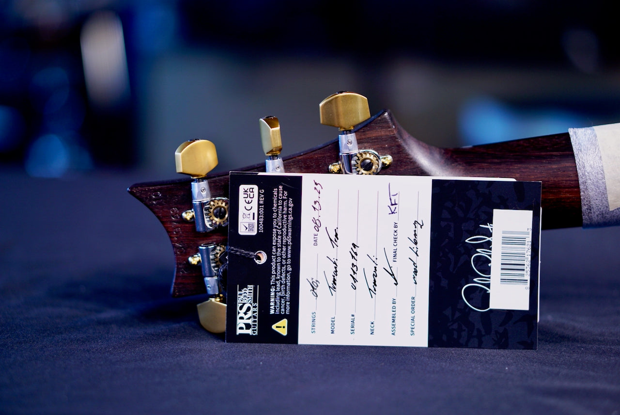 PRS Tremonti Wood Library rosewood neck Blue fade 0413769