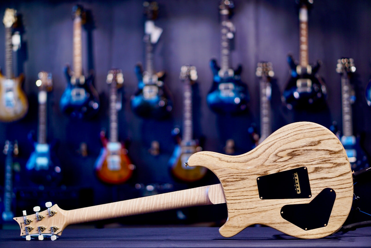 PRS DGT Wood Library River Blue Flame Neck 0412028