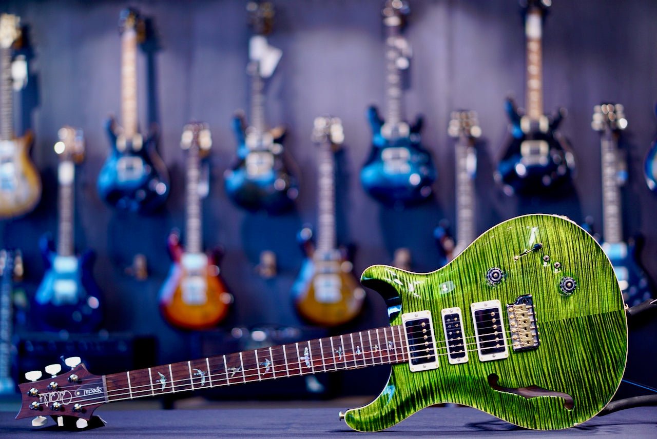PRS Special 22 Semi Hollow Wood Library Jade Rosewood Neck 0413774