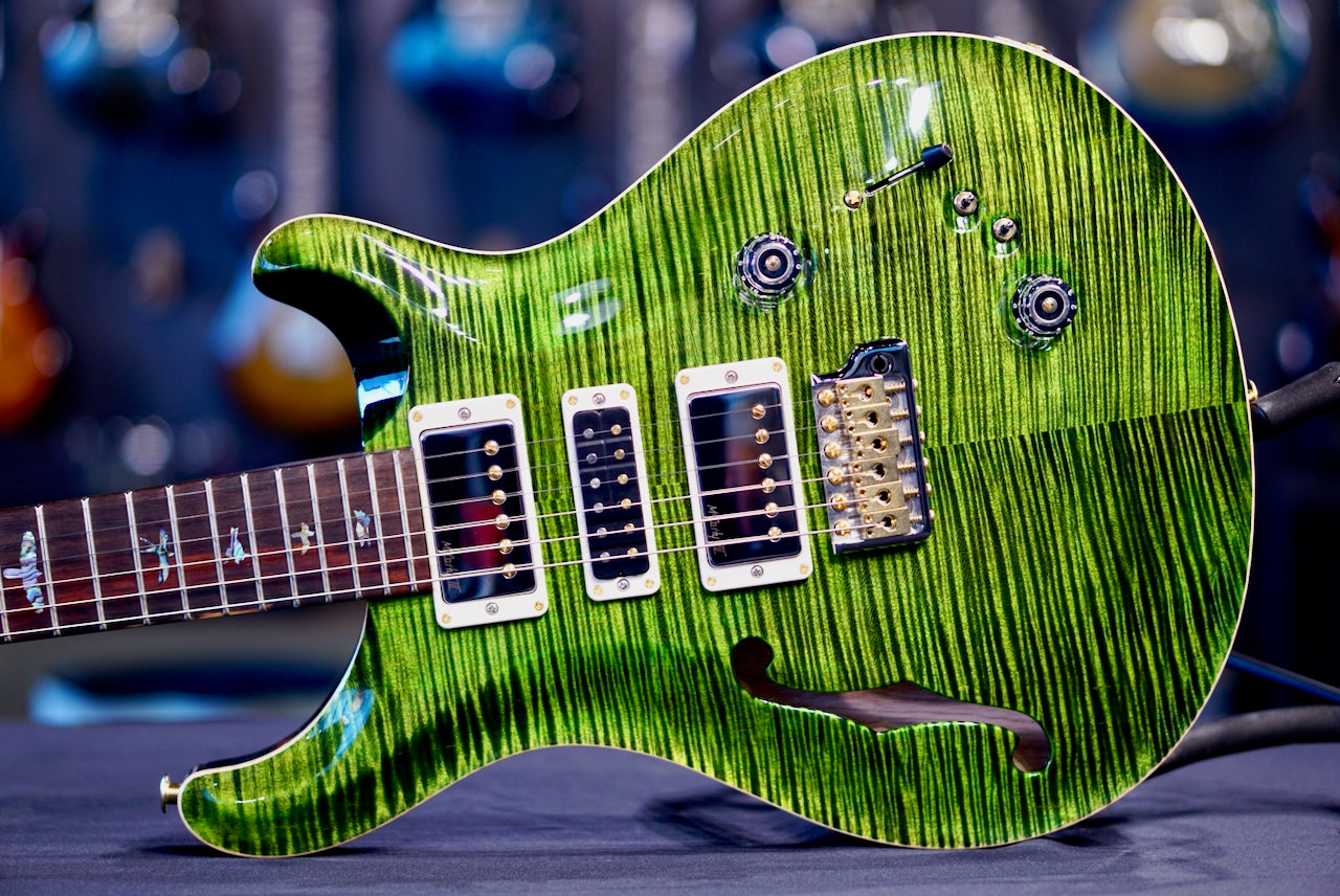 PRS Special 22 Semi Hollow Wood Library Jade Rosewood Neck 0413774