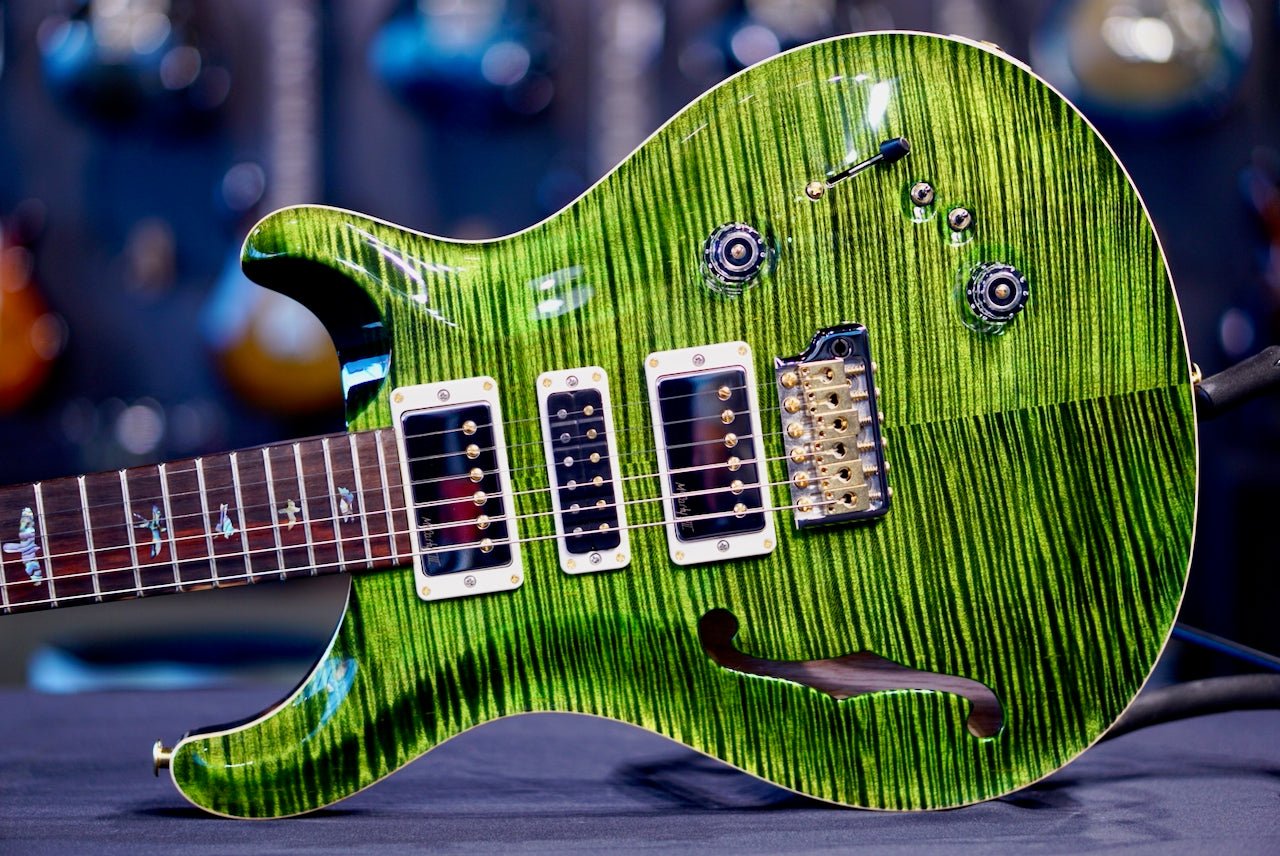 PRS Special 22 Semi Hollow Wood Library Jade Rosewood Neck 0413774