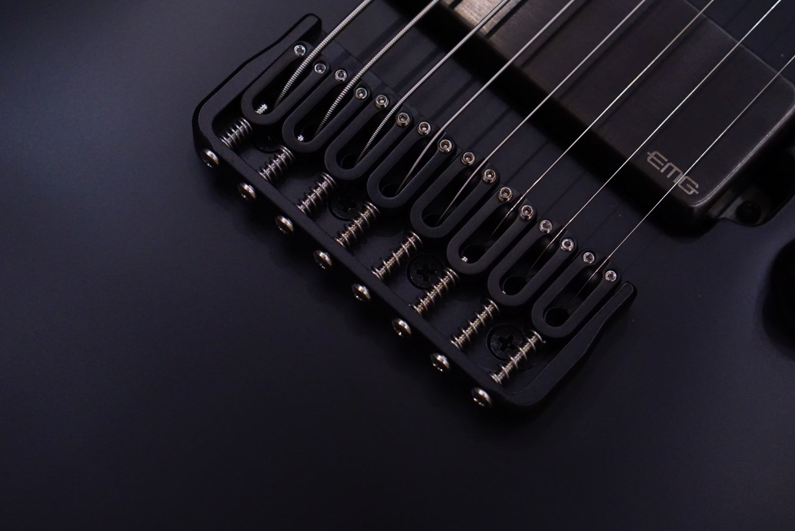 ESP E-II HRF NT-8 BARITONE black satin ES7914223 - HIENDGUITAR ESP GUITAR