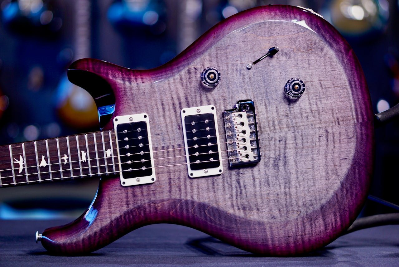 PRS S2 Custom 24 Faded Gray Black Purple Burst S2083304
