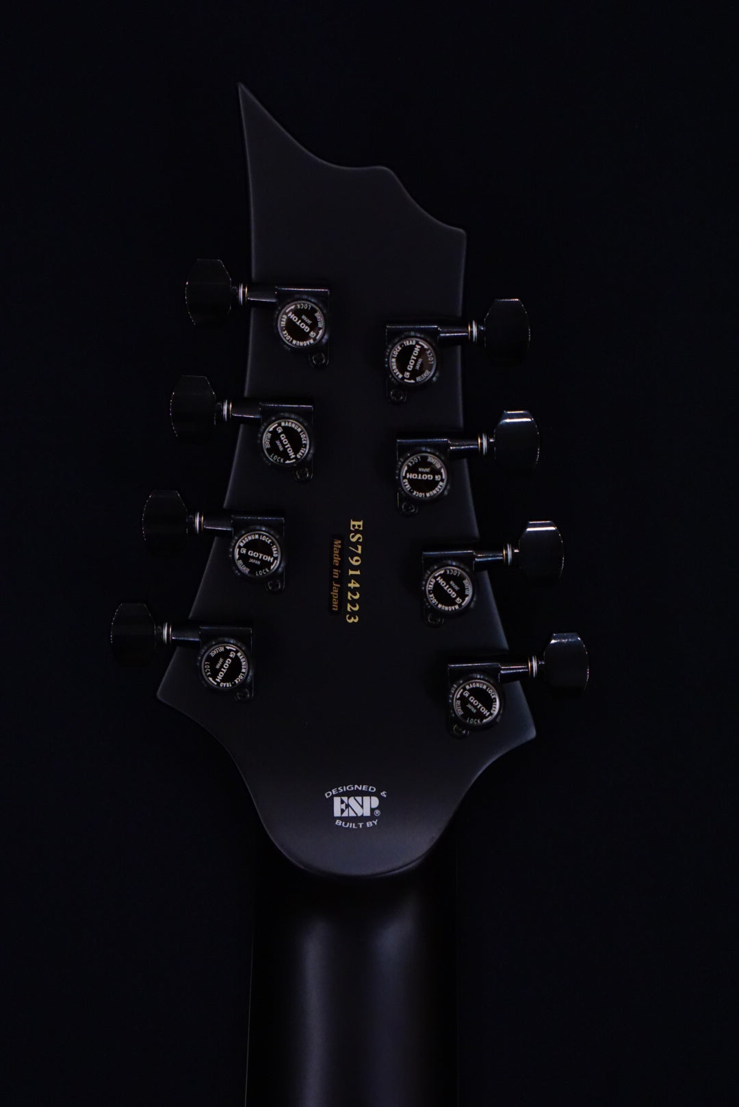 ESP E-II HRF NT-8 BARITONE black satin ES7914223 - HIENDGUITAR ESP GUITAR