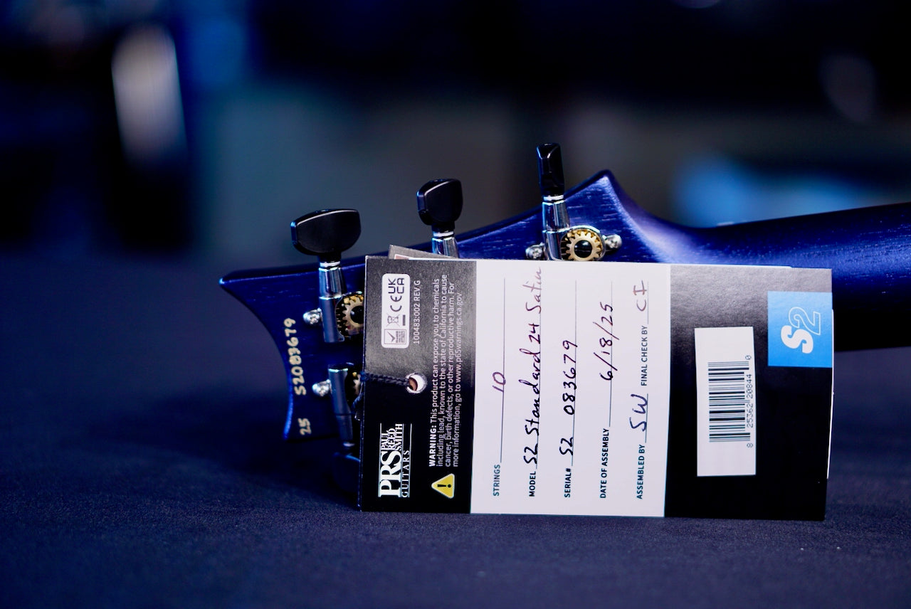 PRS S2 Standard 24 Satin Metallic Midnight S2083679