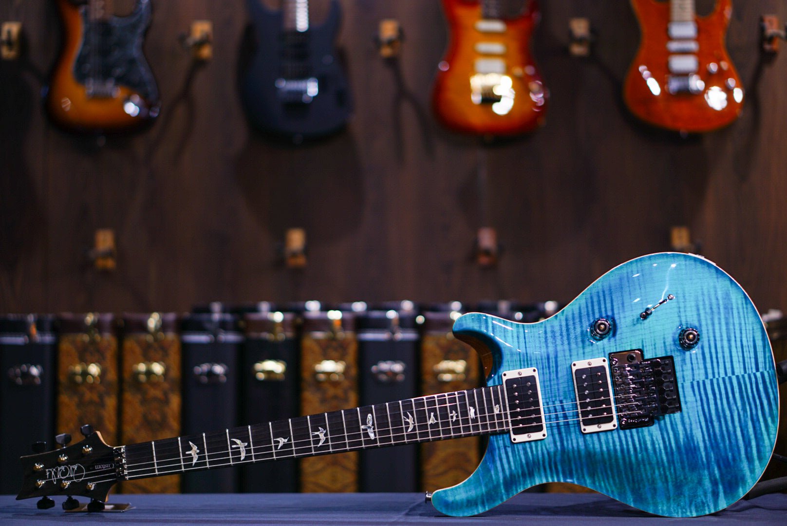 PRS Custom 24 Floyd Carroll Blue 0385695