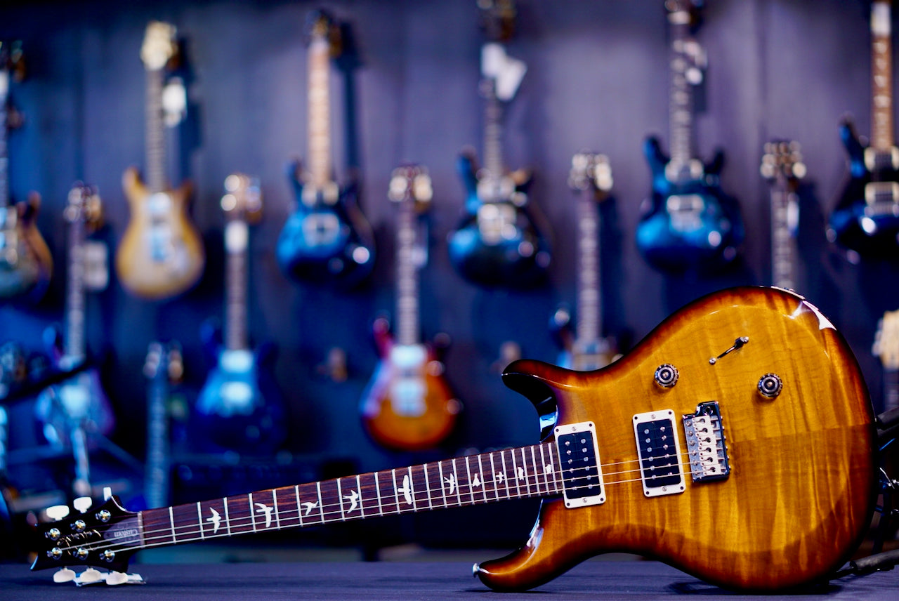 PRS S2 Custom 24 Black Amber S2082795