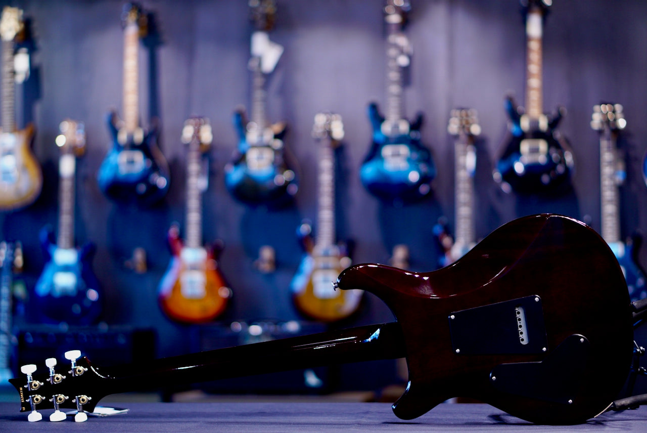 PRS S2 Custom 24 Black Amber S2082795