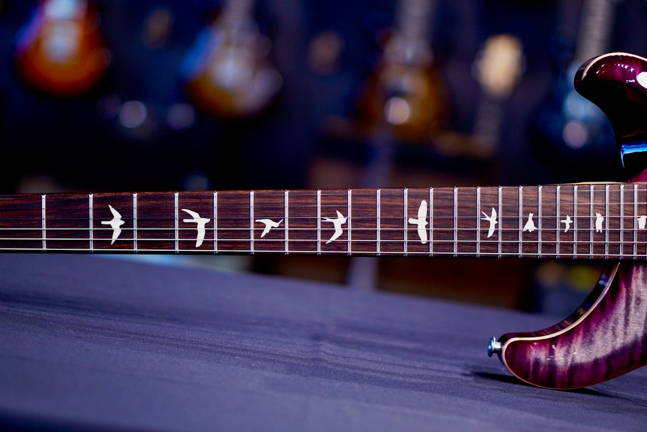 PRS CE 24 Faded Gray Black Purple Burst 0407591