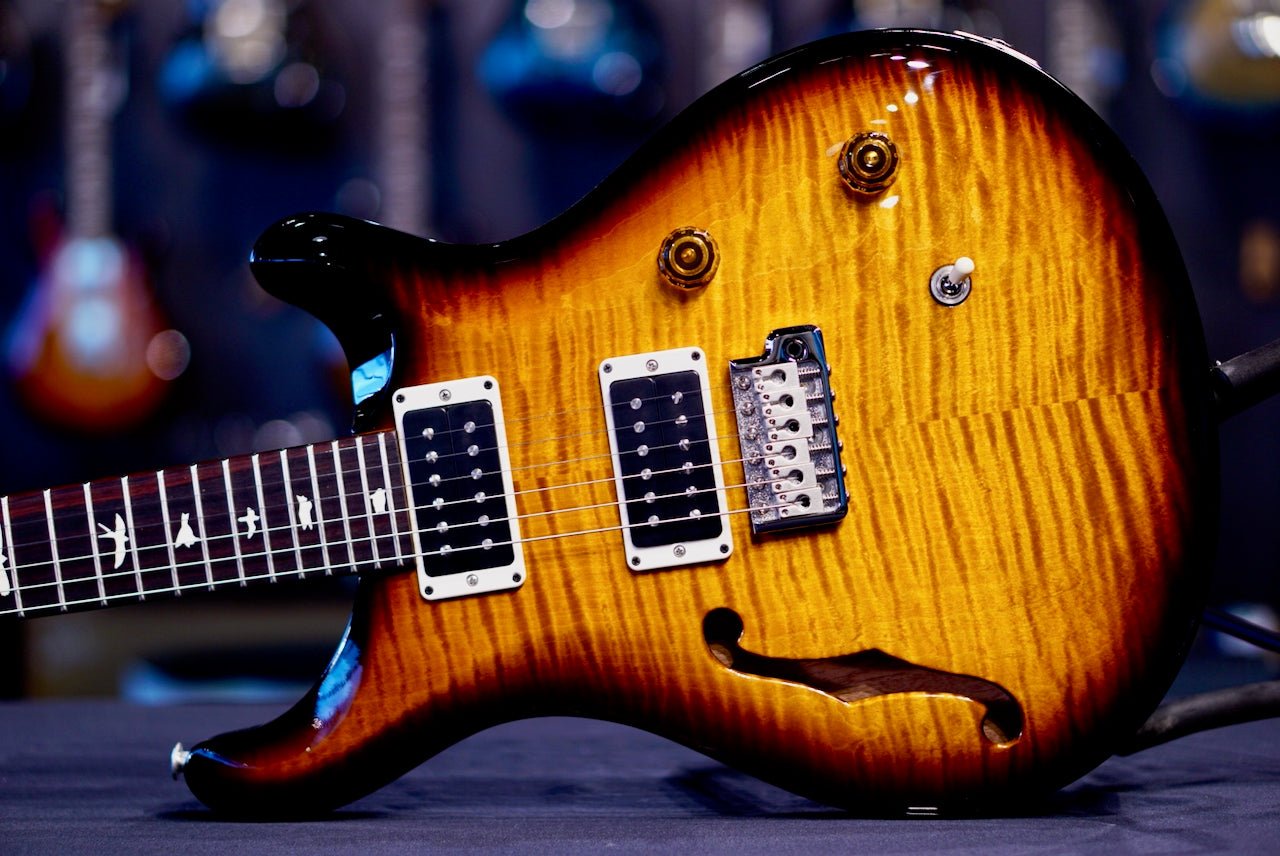 PRS CE 24 Semi Hollow Black Amber 0409027