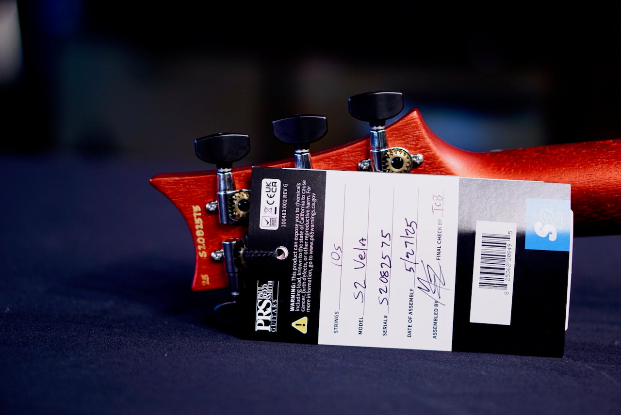 PRS S2 Vela Satin Red Apple Metallic S2082575