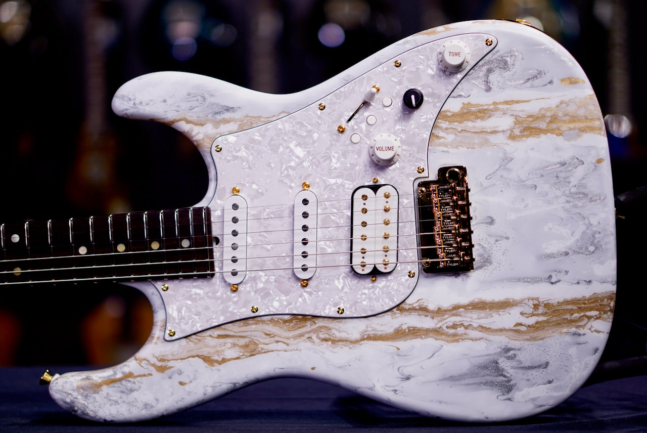 James Tyler Dann Huff Studio Elite HDX in White Shmear 25660