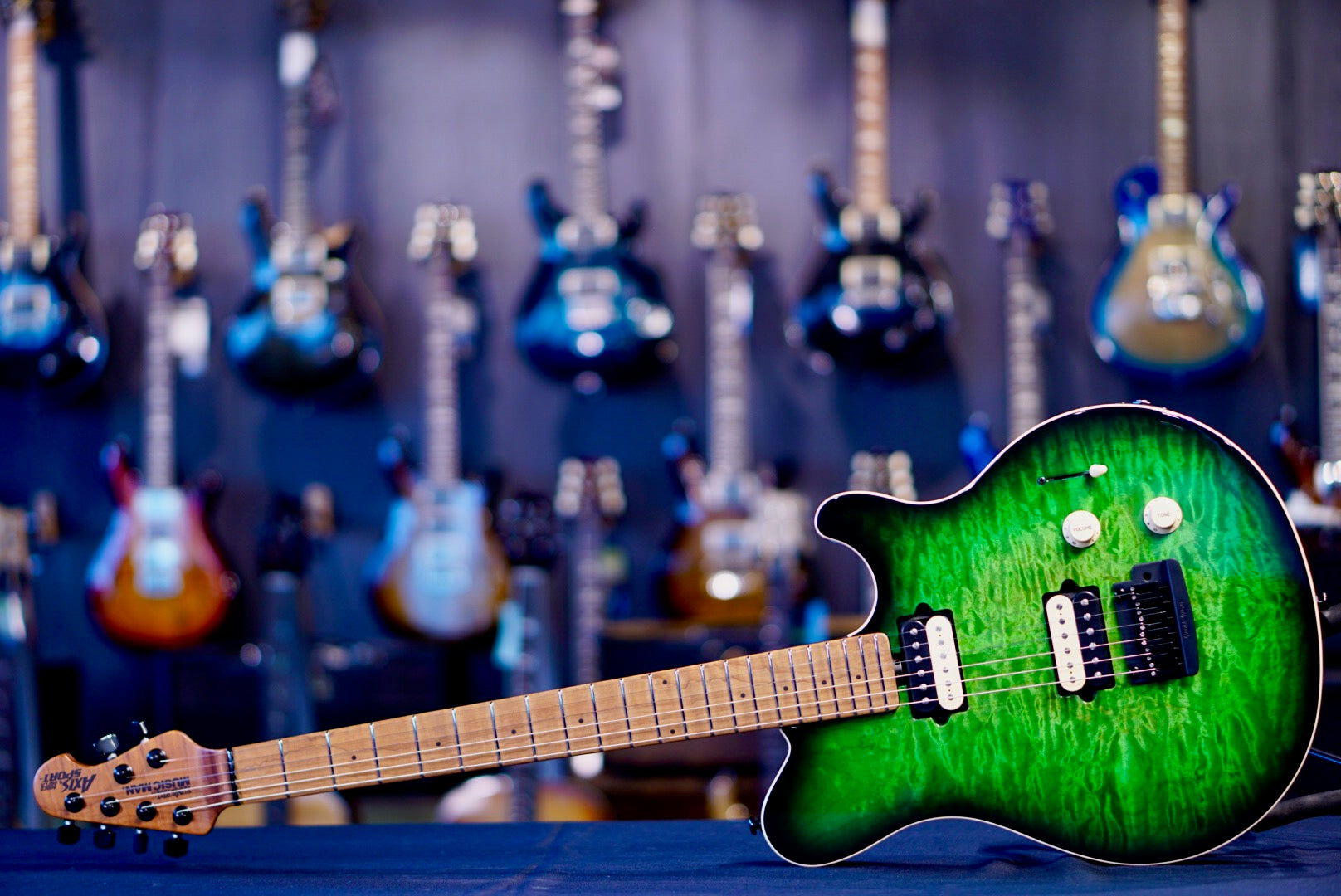 Ernie Ball Music Man Axis Super Sport Matcha Quilt H09907