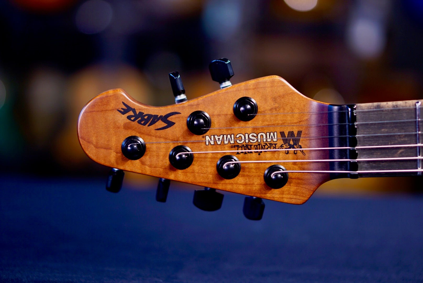Ernieball Music Man Rabea Massaad Vileblood Burst S12944