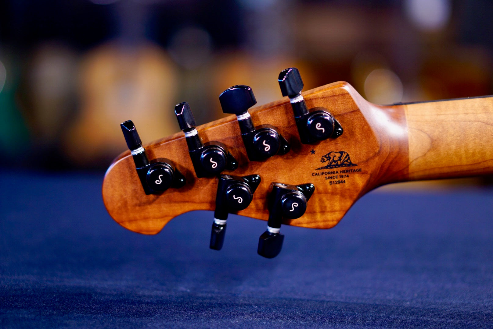 Ernieball Music Man Rabea Massaad Vileblood Burst S12944