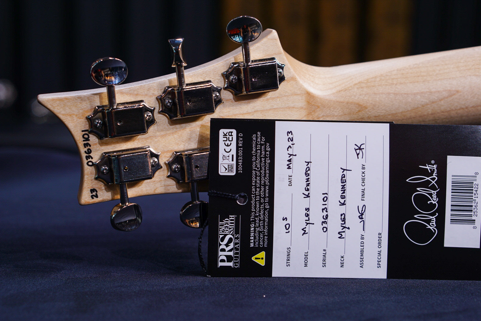 PRS Myles Kennedy Antique White 0363101 - HIENDGUITAR PRS GUITAR