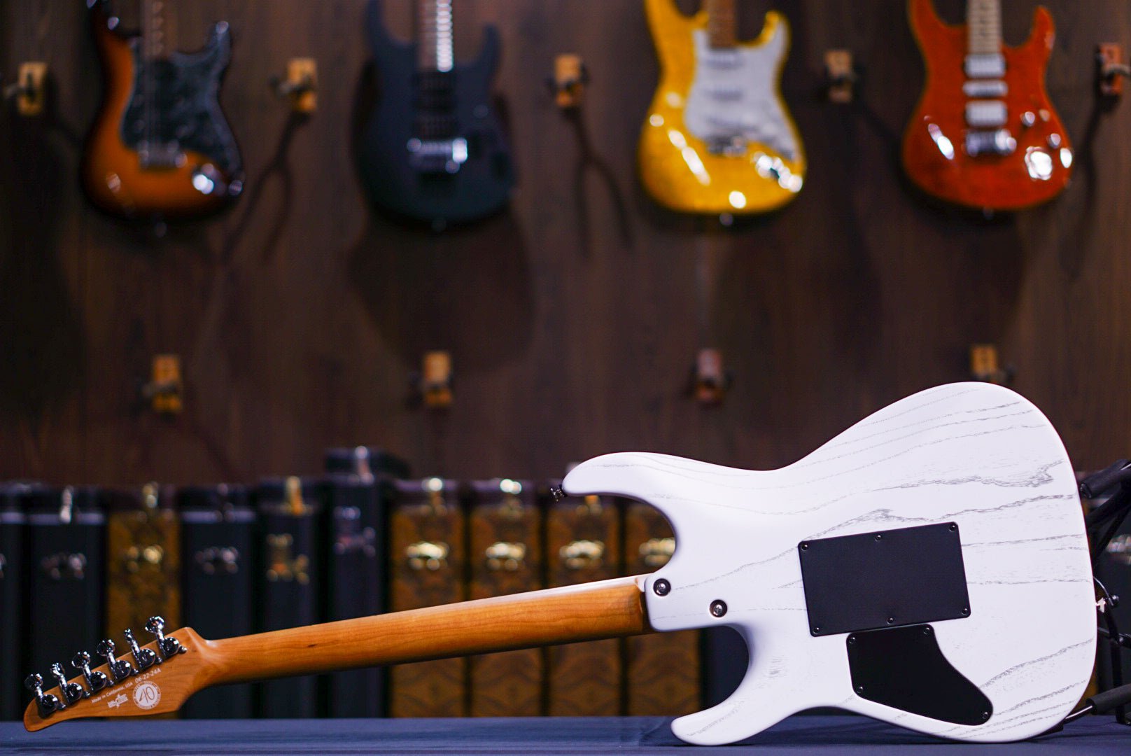 Tom Anderson Angel Player Satin Organic Grain White with Black * 06-22-24A *