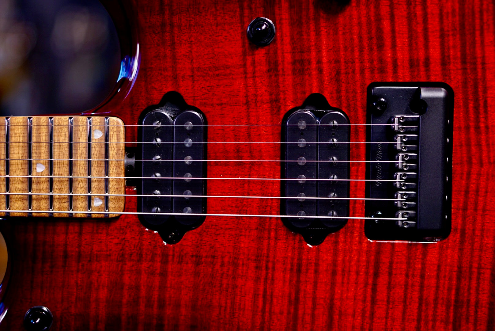 Ernie Ball Music Man JP15 Red Tide Flame H08453