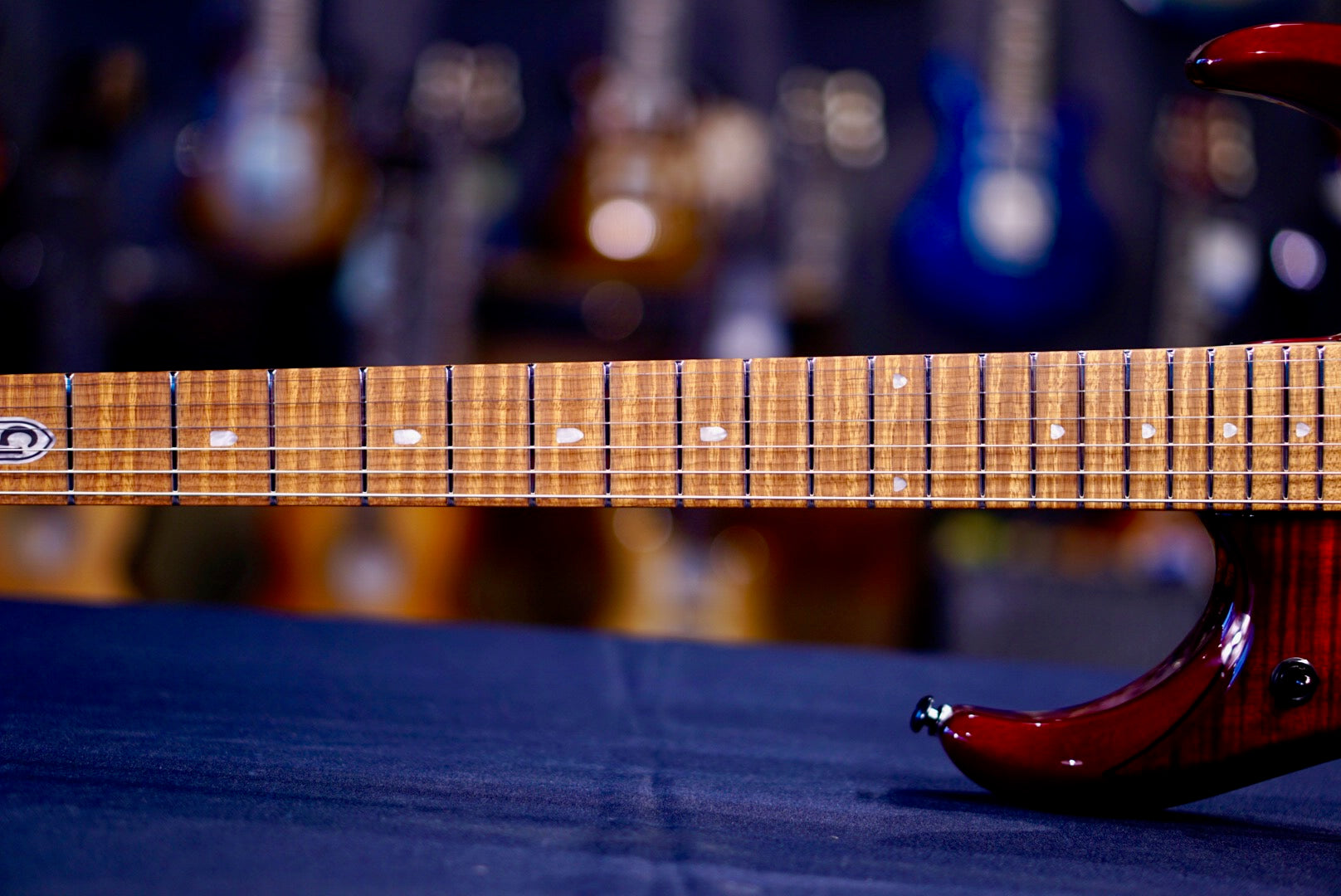 Ernie Ball Music Man JP15 Red Tide Flame H08453