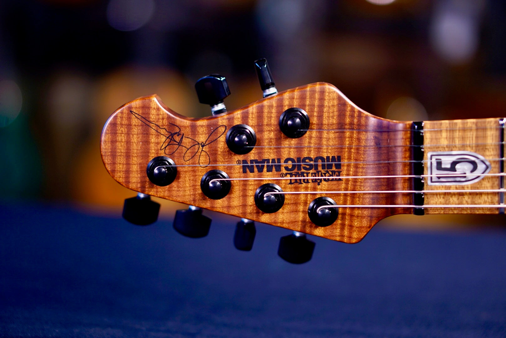 Ernie Ball Music Man JP15 Red Tide Flame H08453