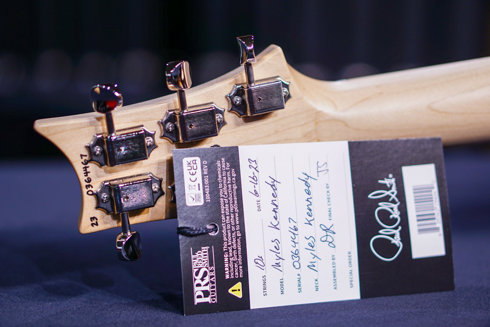 PRS Myles Kennedy Tri-Color Sunburst 0364467 - HIENDGUITAR PRS GUITAR