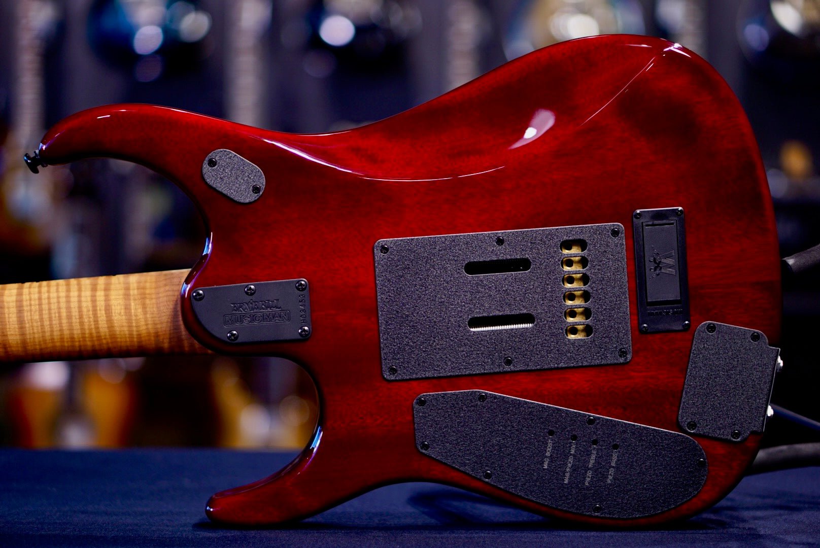 Ernie Ball Music Man JP15 Red Tide Flame H08453