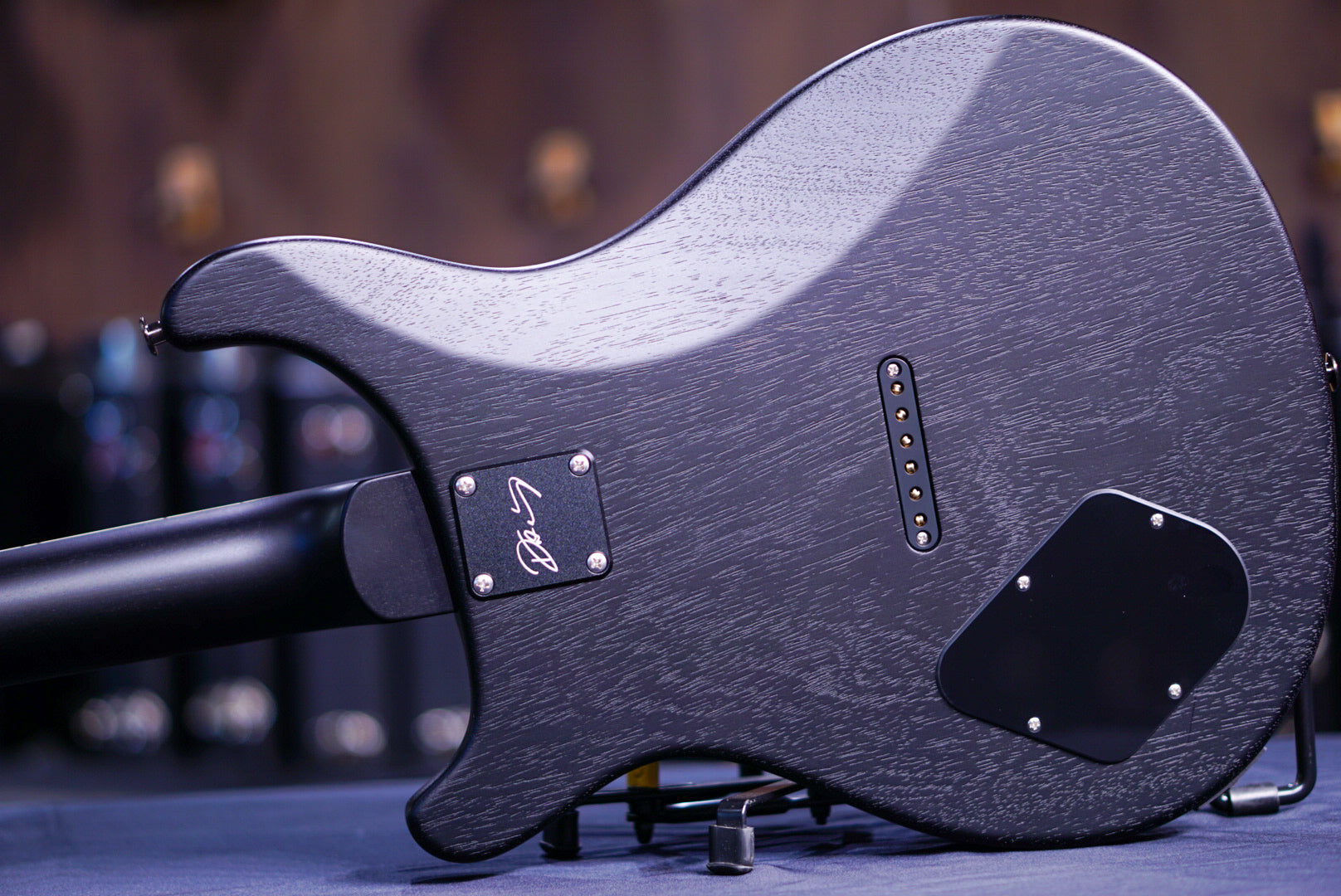 PRS Dustie Waring CE 24 hardtail gray black limited edition 0363746 - HIENDGUITAR PRS GUITAR