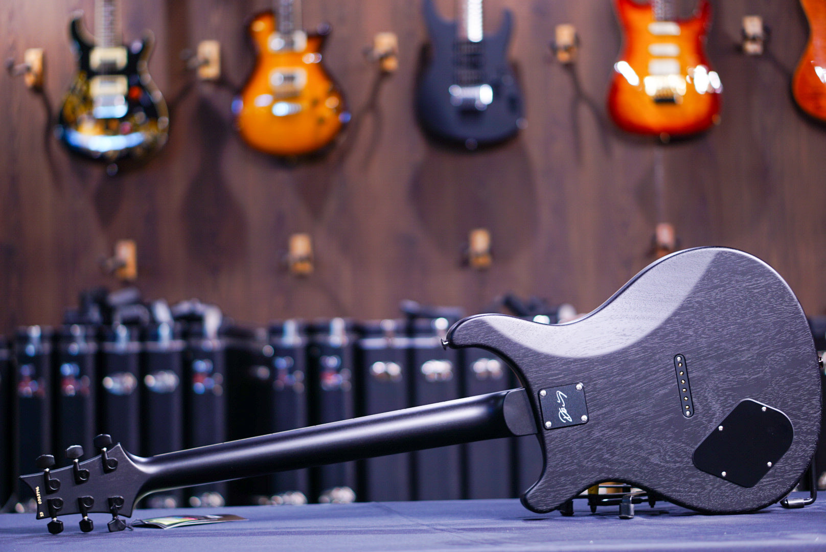 PRS Dustie Waring CE 24 hardtail gray black limited edition 0363746 - HIENDGUITAR PRS GUITAR