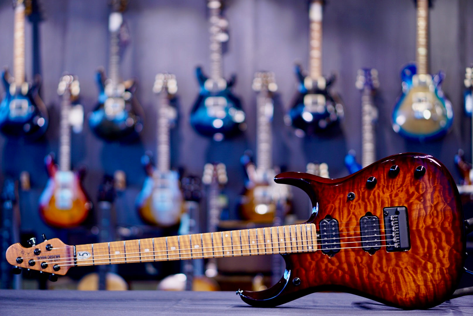 Ernie Ball Music Man JP15 Amber Waves Quilt H09833