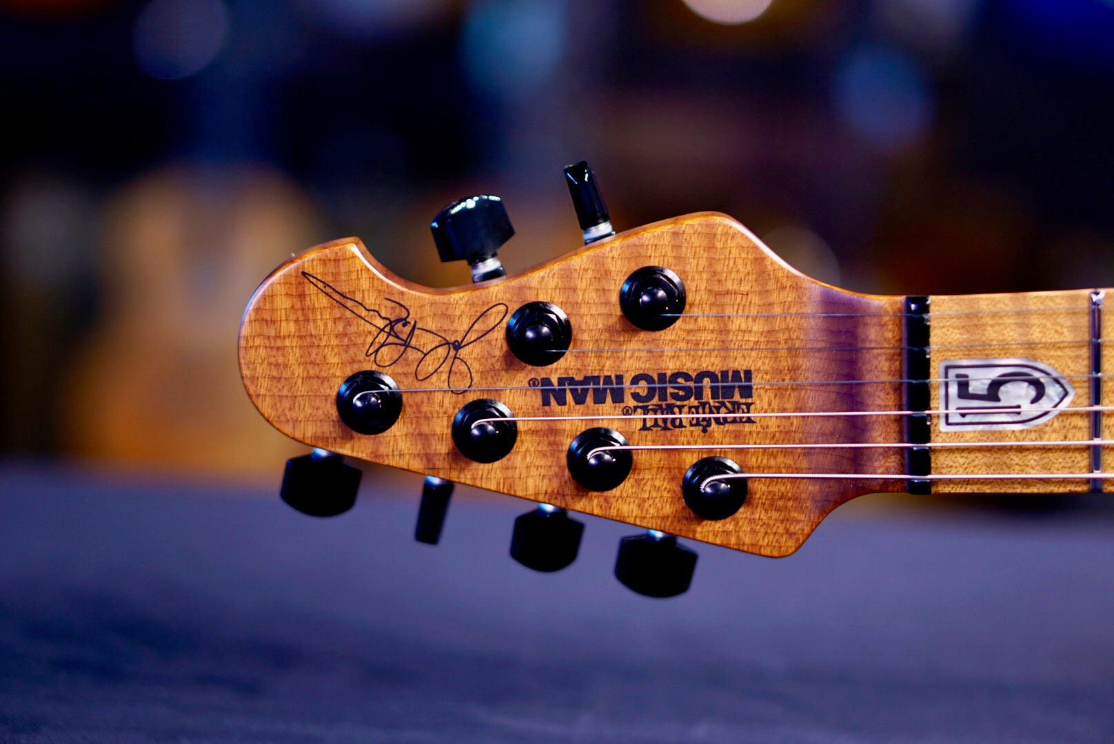 Ernie Ball Music Man JP15 Amber Waves Quilt H09833