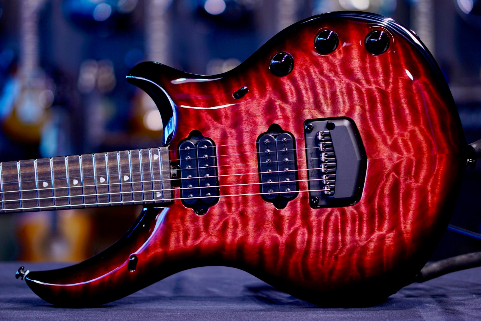 Ernie Ball Music Man Majesty Red Nebula 6-String M019734