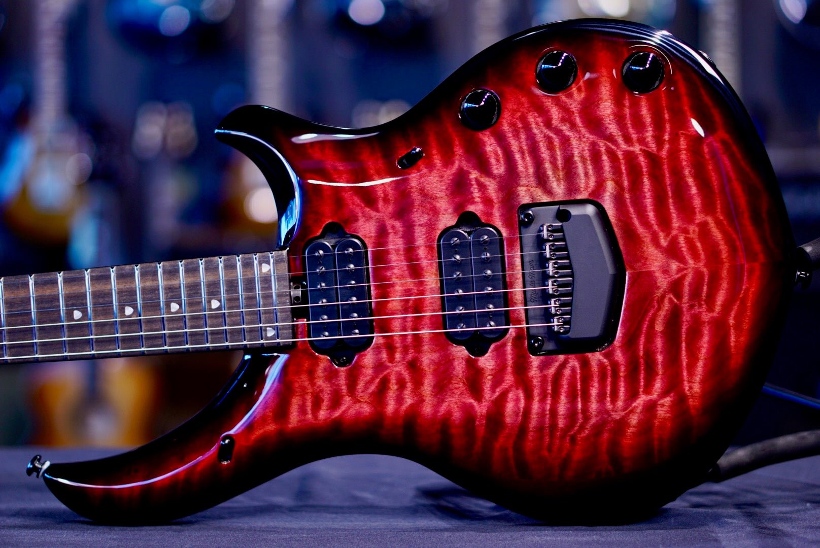 Ernie Ball Music Man Majesty Red Nebula 6-String M019734