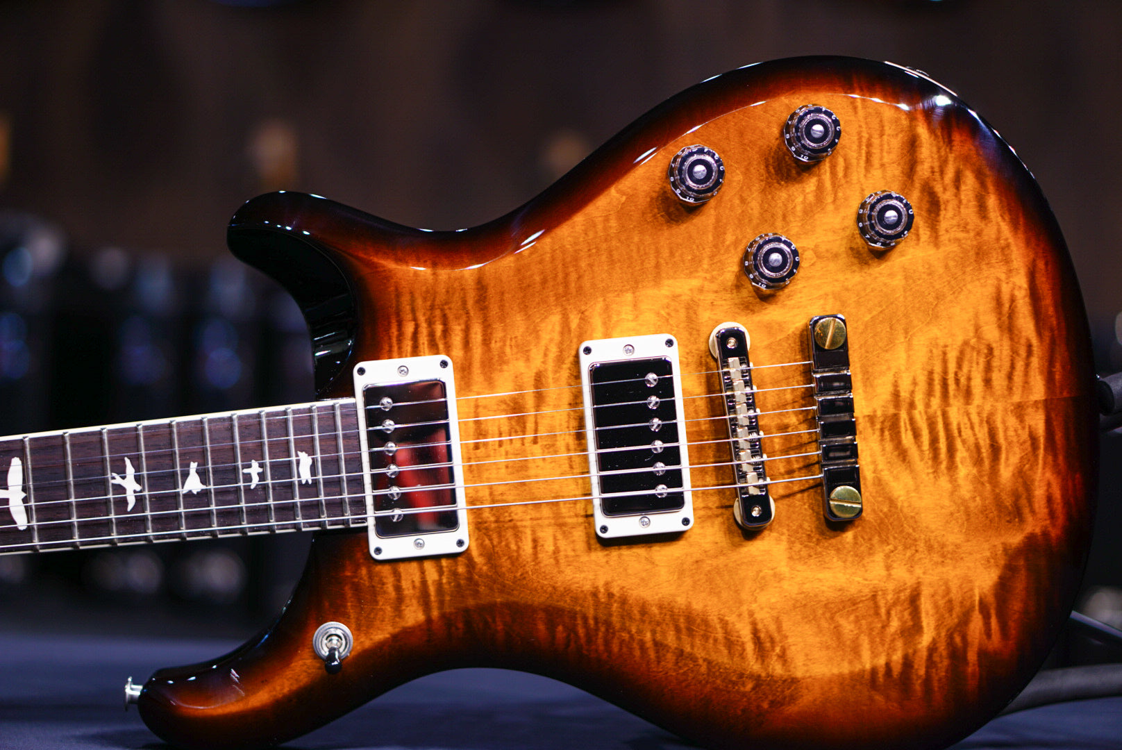 PRS S2 MCCARTY 594 black amber S2067645 - HIENDGUITAR PRS GUITAR