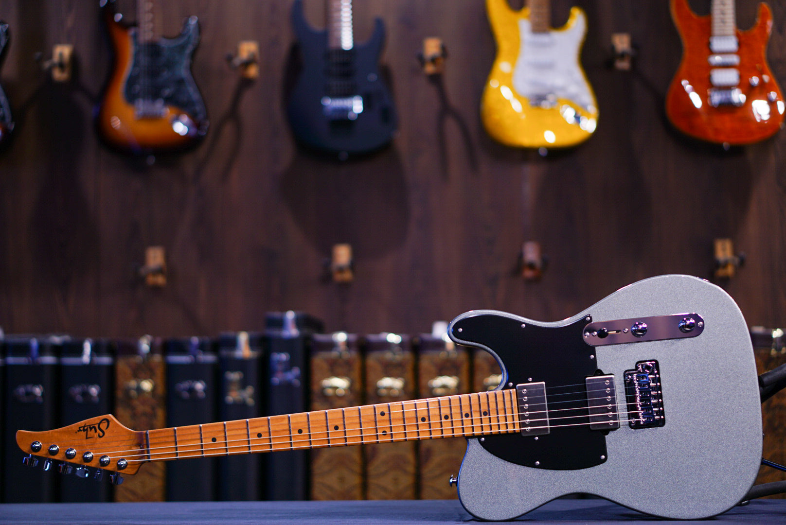 Suhr Andy Wood Signature Modern T ‘AW’ Silver Wilkinson 510 Trem 81544