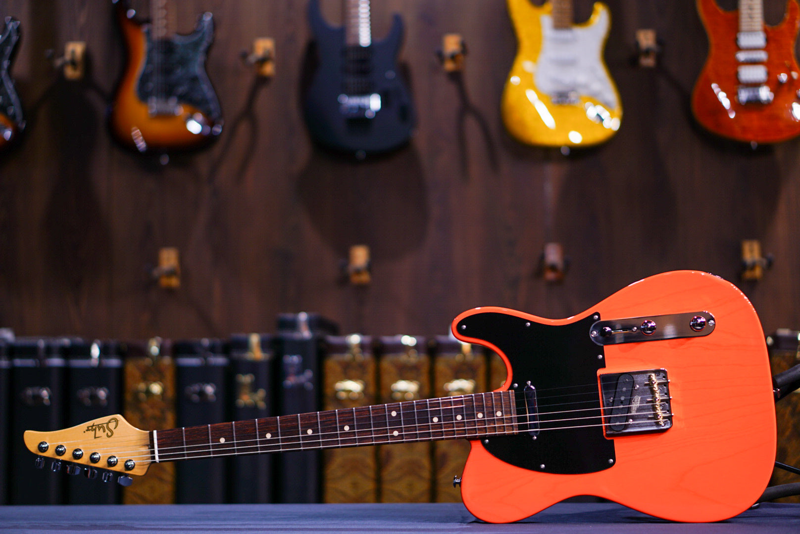 Suhr Classic T Custom Antique Trans Fiesta Red 82984