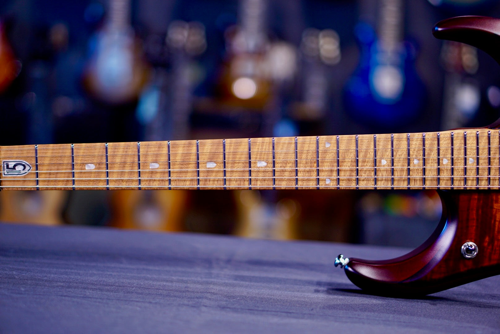 Ernie Ball Music Man JP 15 Sahara Burst Quilt H04347