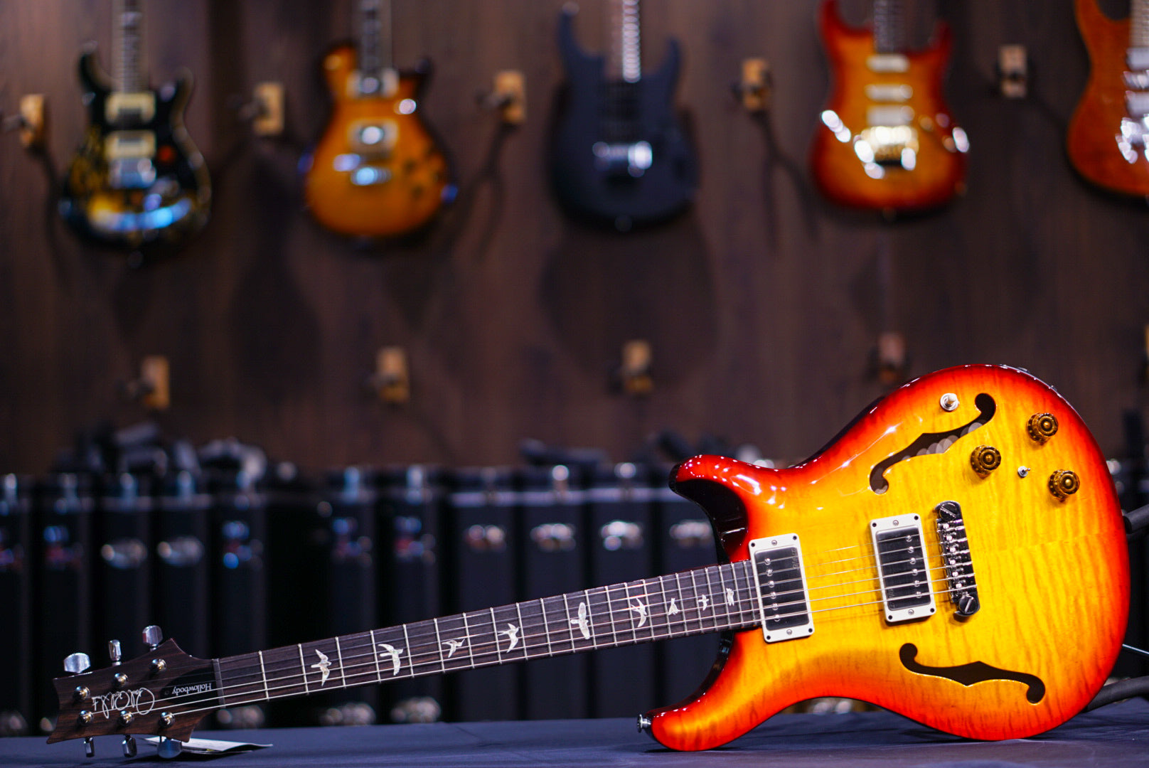 PRS Hollowbody II Piezo Custom color 0362498 - HIENDGUITAR PRS GUITAR