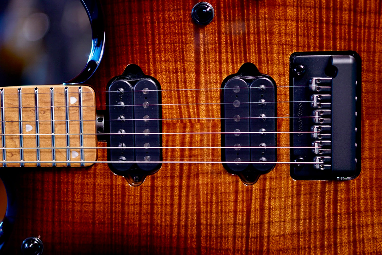 Ernie Ball Music Man JP15 Amber Waves Flame H06296