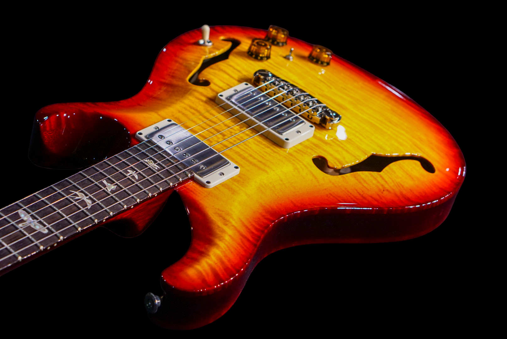 PRS Hollowbody II Piezo Custom color 0362498 - HIENDGUITAR PRS GUITAR