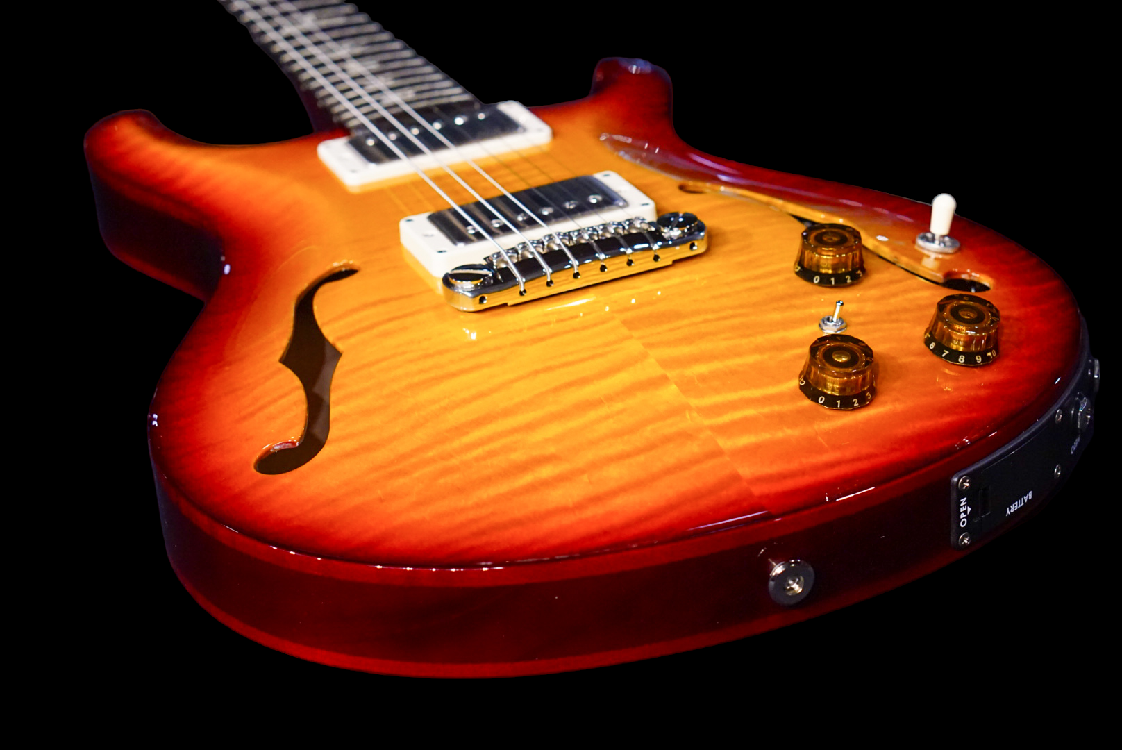 PRS Hollowbody II Piezo Custom color 0362498 - HIENDGUITAR PRS GUITAR