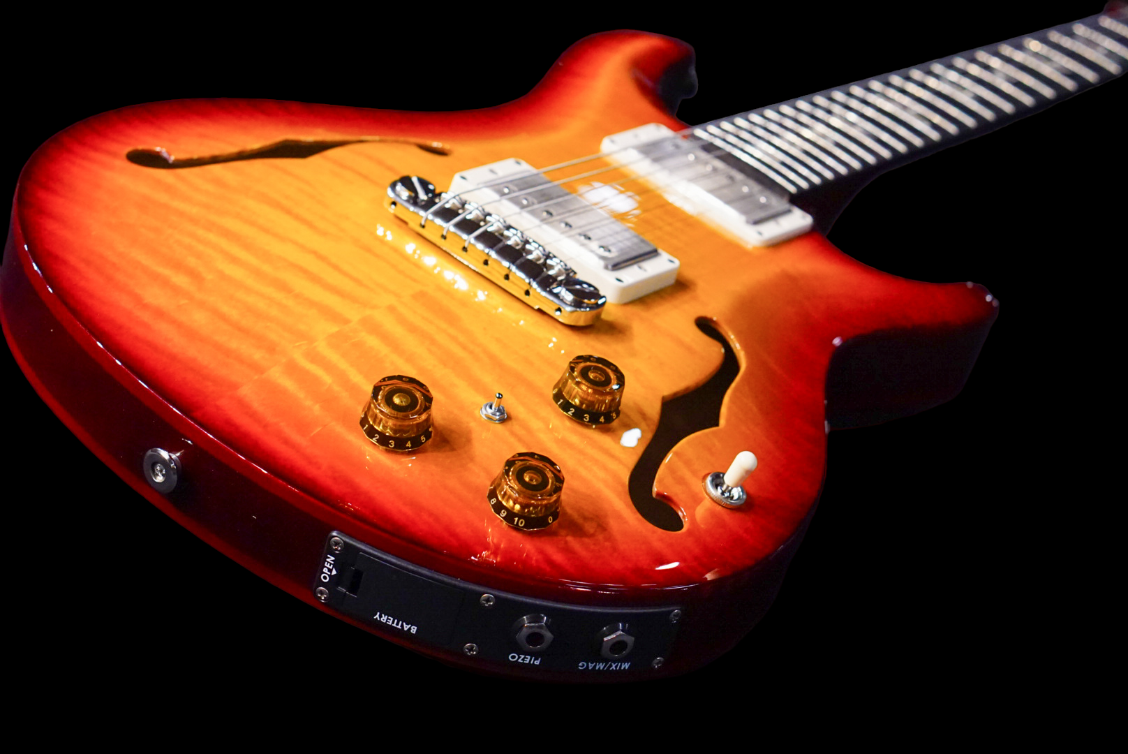 PRS Hollowbody II Piezo Custom color 0362498 - HIENDGUITAR PRS GUITAR