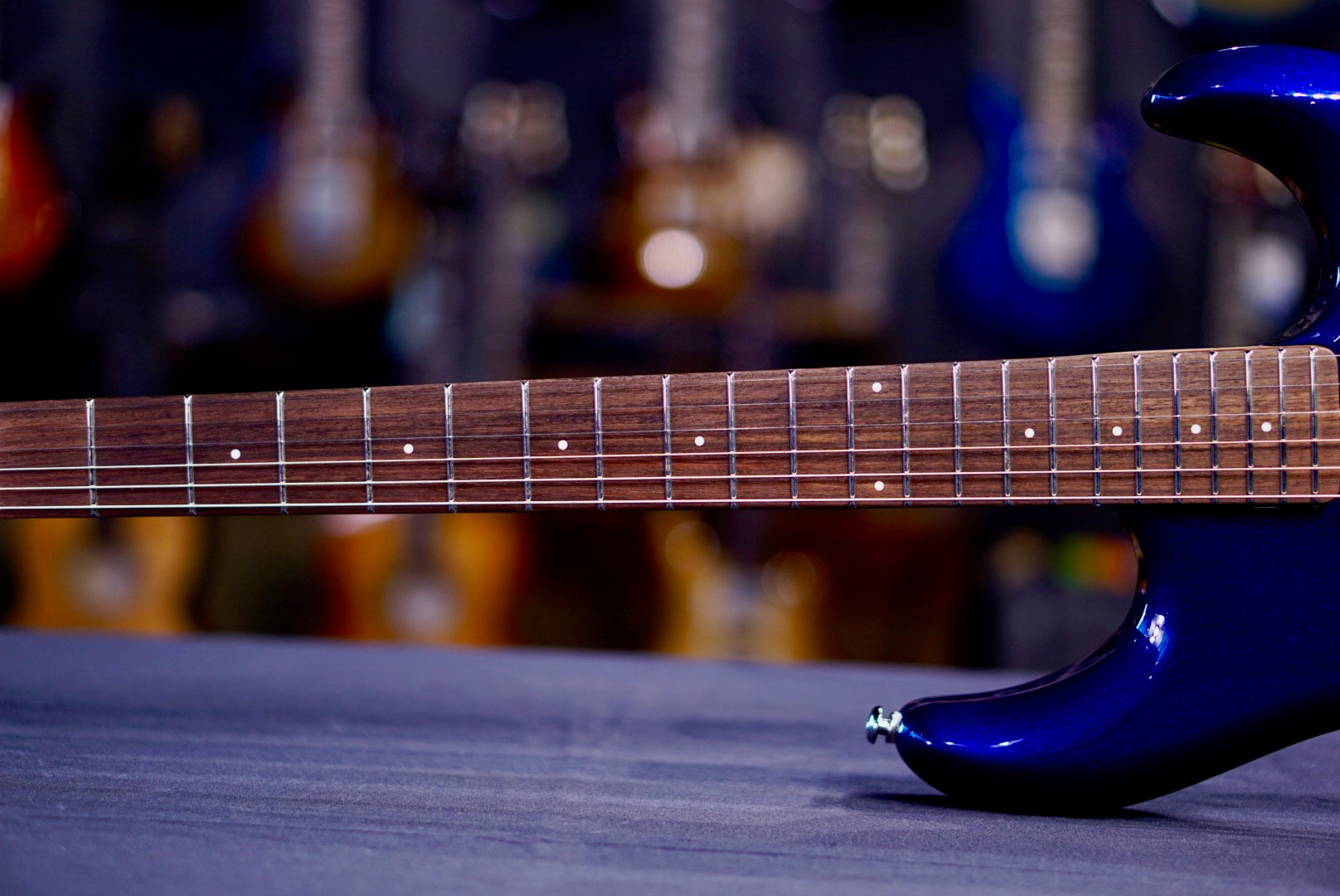 Ernie Ball Music Man Luke 4 HSS Butane Blue H10850