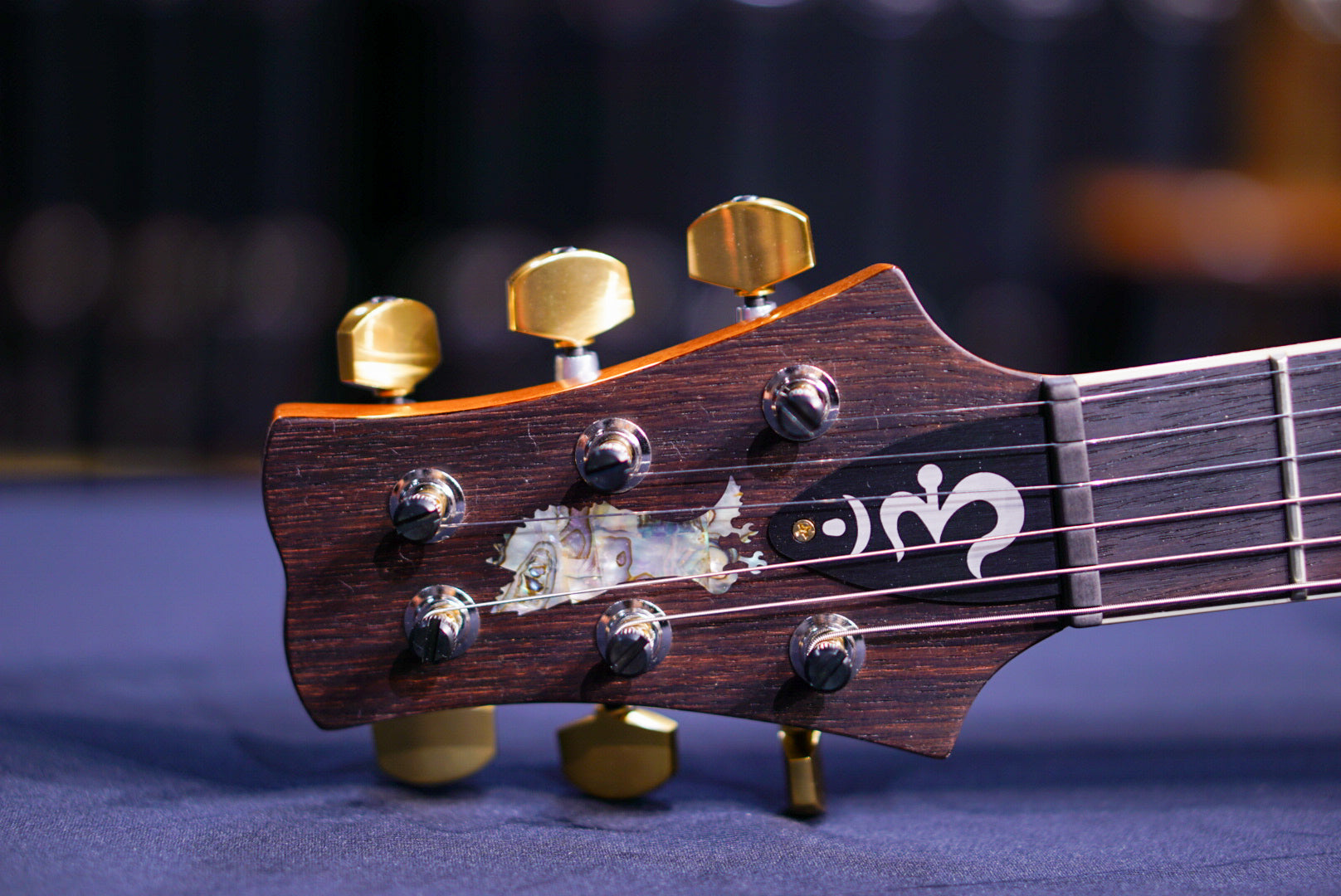 PRS Santana retro green fade 10top 0362348 - HIENDGUITAR PRS GUITAR