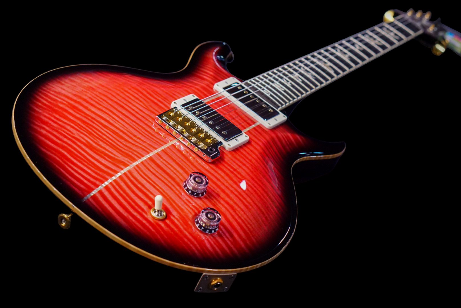 PRS Santana retro Bonnie Pink Smokeburst 10top 0361989 - HIENDGUITAR PRS GUITAR