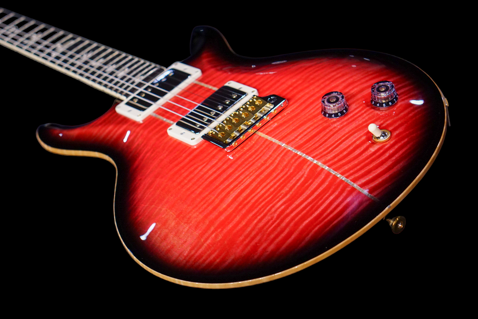 PRS Santana retro Bonnie Pink Smokeburst 10top 0361989 - HIENDGUITAR PRS GUITAR