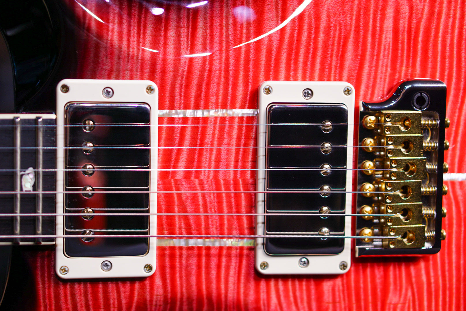 PRS Santana retro Bonnie Pink Smokeburst 10top 0361989 - HIENDGUITAR PRS GUITAR