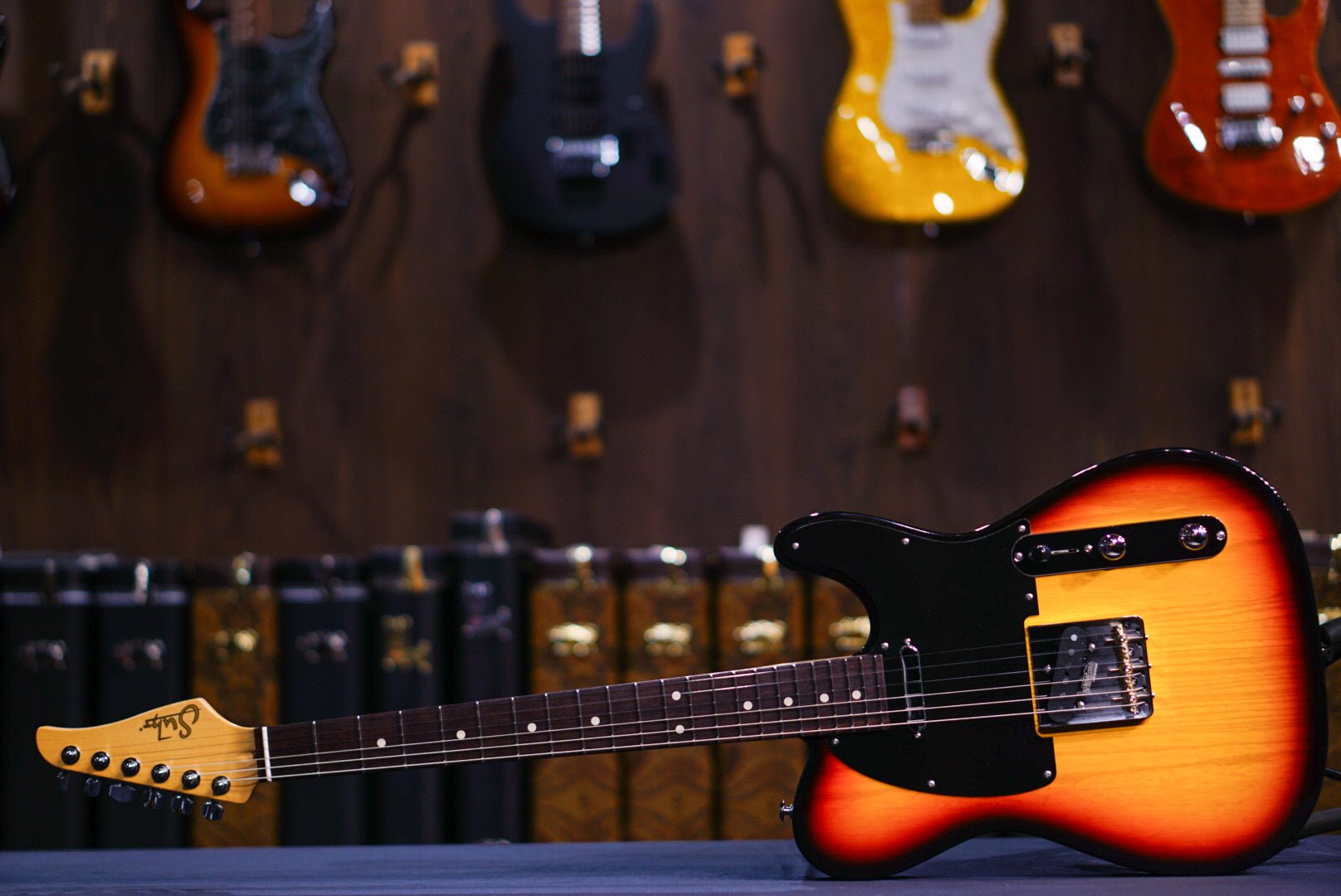 Suhr Classic T Custom Antique 3 Tone Burst 82980