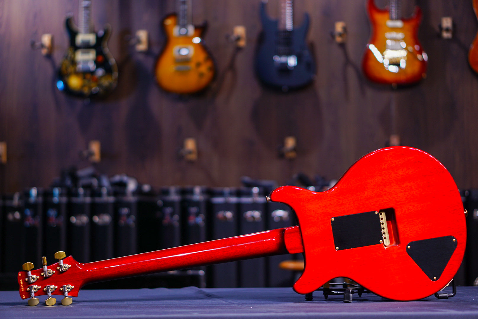 PRS Santana retro Bonnie Pink w/Cherry Burst 10 top 0363388 - HIENDGUITAR PRS GUITAR