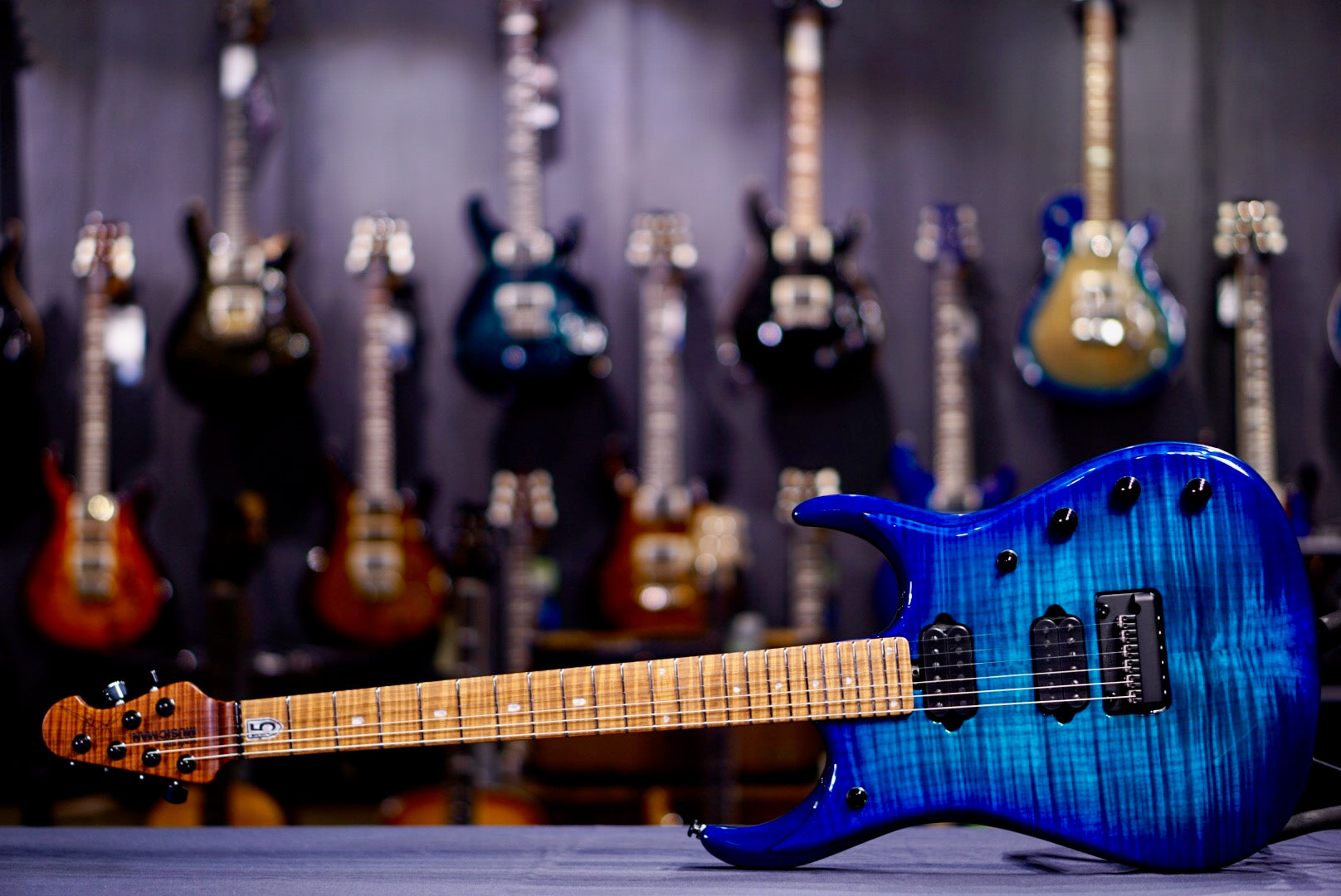 Ernie Ball Music Man JP15 Ultramarine Flame H08462