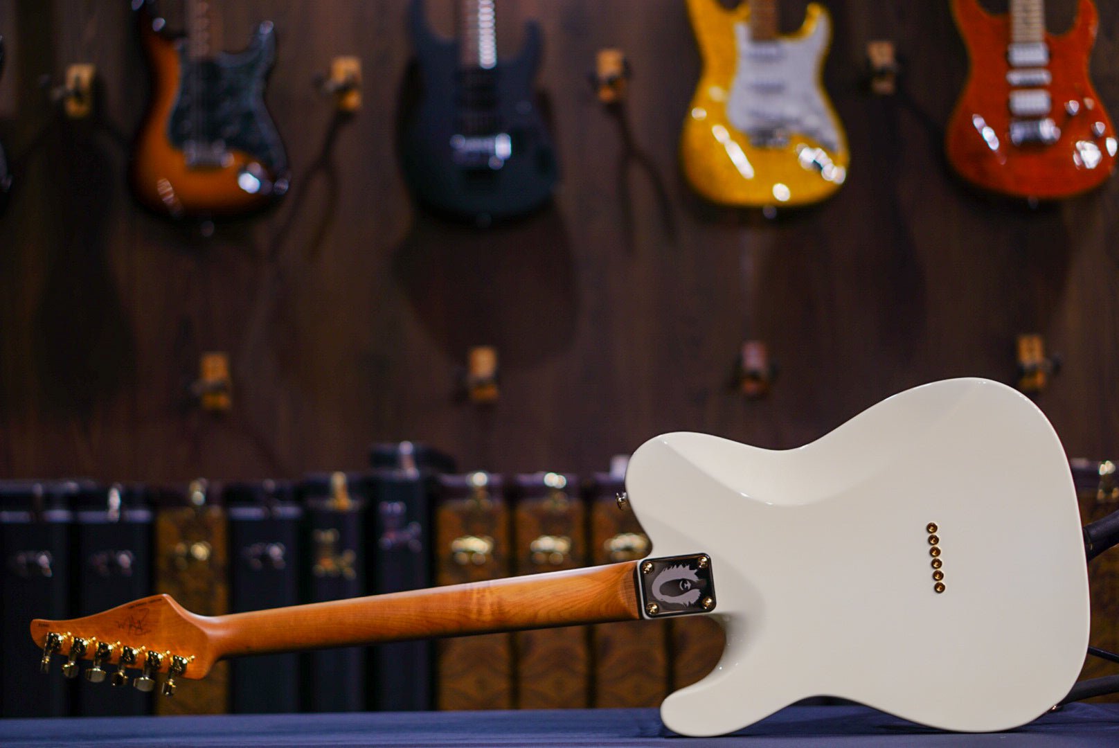 Suhr Mateus Asato Signature Classic T in ‘M.A.’ White M.A.T 81860